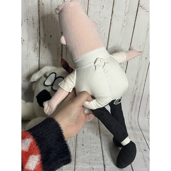 Dilbert and Dogbert Large Stuffed Plush Dolls Collectible - Picture 6 of 7